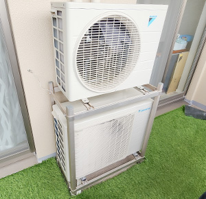 エアコン室内機とその周辺全体